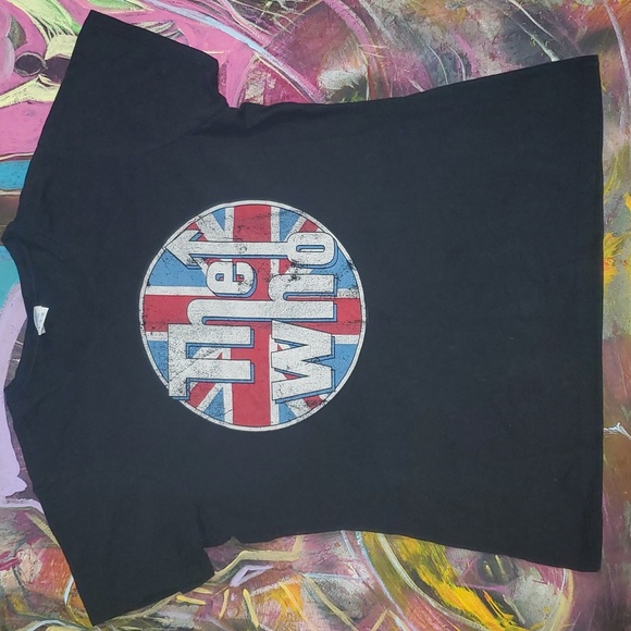 The Who Tops - The Who rock band womens graphic tee